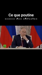 Ce que Vladimir Poutine pense des Africains et de leur relation #poutine #Afrique | Pour Le Peuple