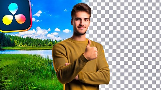 达芬奇Magic Mask：一键抠图，视频背景秒变