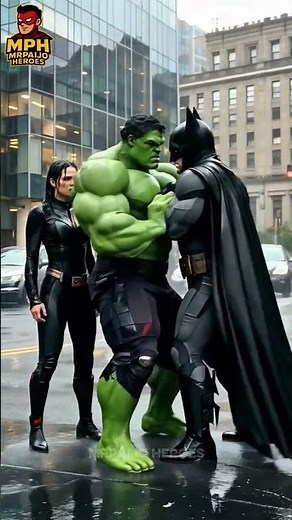 Hulk x Batman Epic Fight! 💚🦇💥