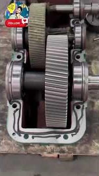 Double helical gearbox