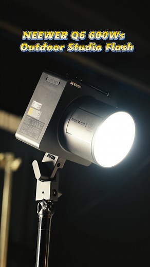 6.1K views · 25 reactions | Black Friday Exclusive – 40% OFF! ⚡️ NEEWER Q6 600Ws Outdoor Flash App Control | TTL/HSS | Built-in 2.4G | 400 Full-Power Flashes | Bowens Mount Perfect for high-speed, color-accurate pro shoots anywhere | Neewer | Facebook