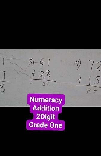 3.9K views · 24 reactions | #numeracy #2digit #Addition #geade1 | Aliw Balderas Orillo | Facebook