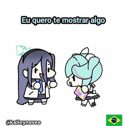 Fukashigi no Carte - Paralelepípedo 🇧🇷 meme (Momoi, Miku & Arisu)