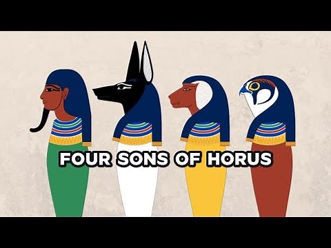 The Four Sons of Horus and Their Duties // Egypt Mythology