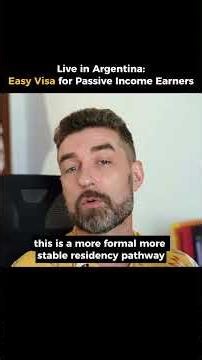 Live in Argentina: Easy Visa for Passive Income Earners