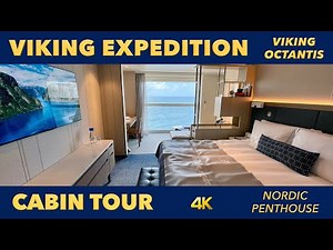Viking Cruises | Nordic Penthouse Cabin Tour | Viking Expeditions