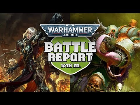 Death Guard vs Adeptas Sororitas Warhammer 40k 10th Edition Battle Report 6