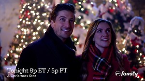 Let "A Christmas Star" brighten your evening, with Daniel Lissing and Sara Canning, TONIGHT, 8p ET, on #GACfamilyTV! Part of our Saturday Movie Marathon! ⭐️ #GreatAmericanChristmas #StoriesWellTold #GACers | Great American Family