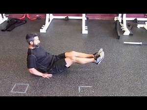 Knee Pull-ins with Hands on Floor