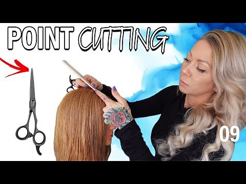 point cutting: one length, bangs & quick layers
