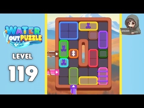 Water Out Puzzle level 119 solution