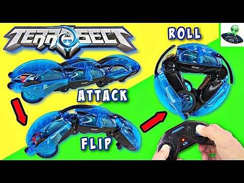 TERRASECT New! Translucent Blue R/C Alien Creature