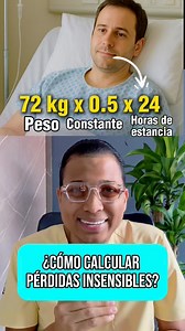 Te enseño a calcular pérdidas insensibles. 📚 | Jesus Enfermero