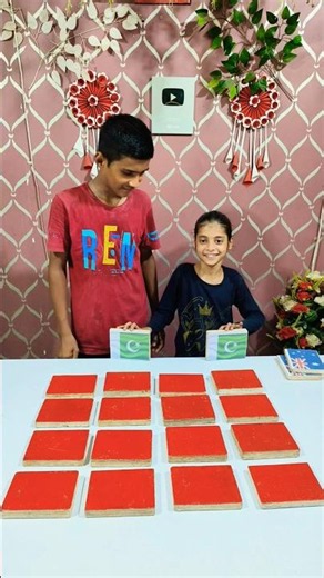 Brother Vs Sister Memory Challenging Game! #shorts #challenge #gameplay #trending #viral