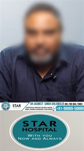 🔥 Acidity not improving with medicines? It could be Hiatus Hernia, GERD or Lax LES ❗ 💡 These are common problems — and laparoscopic surgery offers long-term relief ✔️ 🎥 Real patient testimonials. Real results. 👨‍⚕️ Dr. Jasmeet Singh Ahluwalia Super-Specialist Bariatric & Advanced Laparoscopic Surgeon 🏥 STAR Hospital, Jalandhar 📞 Helpline: 91-9888958889 🌐 drjasmeetahluwalia.com ✨ Treat the cause, not just the symptoms! #drjasmeetahluwalia #starhospital #laparoscopicsurgery #acidreflux #ger