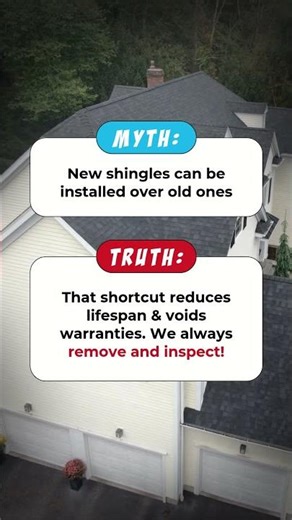 Myth vs Fact: Shingle Replacement in New Canaan CT | Mighty Dog Roofing
