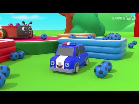 Five Little Monkeys | Baby Songs | Learn Colors with Parachute