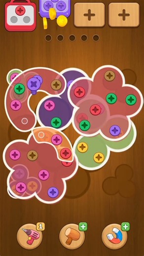 Woodle screw level 22 #woodlescrew #gameplay #unscrewpuzzle #woodnutandbolt #asmr #brainteaser