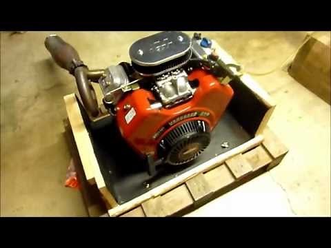 Modified Briggs&Stratton 20HP 570ccm Vanguard V-Twin test