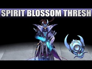 Spirit Blossom Thresh Dusk Chroma - League Of Legends