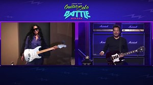 Jimmy Fallon takes on H.E.R. in a guitar solo battle for the ages on The Tonight Show