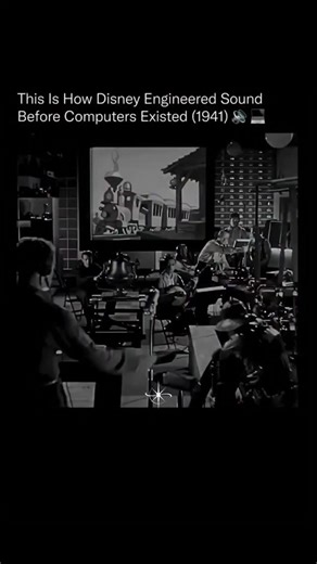 Pure history on Instagram: "Before sound libraries, plugins, or digital timelines, Disney built sound from scratch. 🎧🛠️ In the early 1940s, Disney’s sound teams invented what we now call Foley, recording effects live to match animation frame by frame. Footsteps weren’t footsteps. They were coconuts, gravel, leather gloves, and wood planks slammed in rhythm. Punches came from snapping celery. Weight came from dropped objects. Motion came from exaggerating reality, because cartoons demanded it.