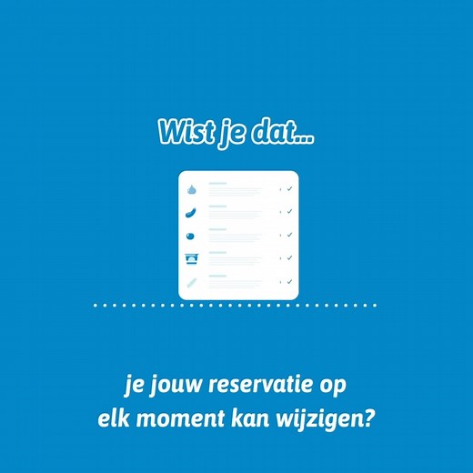 Je legde je reservatie al vast, maar je wil nog producten toevoegen of verwijderen? Of je wil je afhaalpunt of –tijdstip wijzigen? Da’s een makkie! 😊 | Collect&Go
