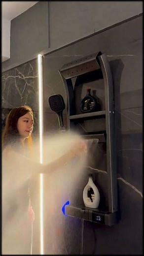 Multi Jet Shower System With Rainfall & Body Jets - No Electricity Needed #homedecor