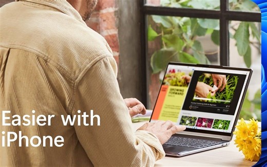 认识 Windows 11 - 使用iPhone更轻松