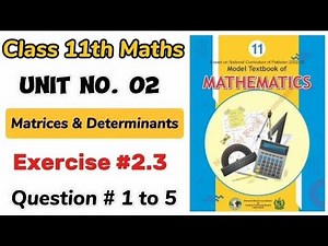 Class 11 Math Exercise 2.3 NBF Ex 2.3 Class 11 federal board FBISE Math National Book foundation