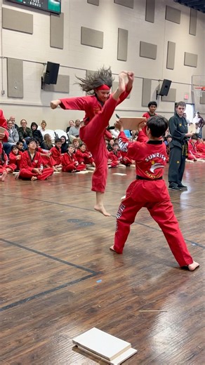 Taekwondo Board Breaking Test for 2nd Degree Black Belt #shorts #fyp #martialarts #sports #training