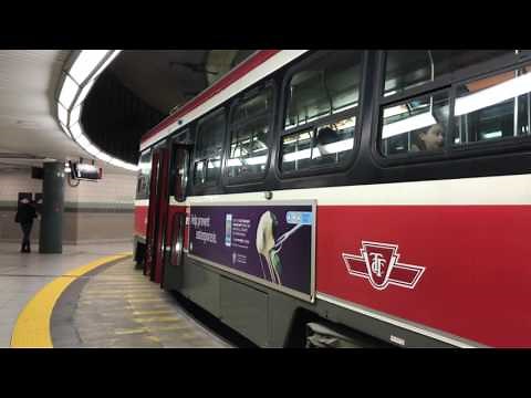 TTC STREETCARS at Union Station [4K]