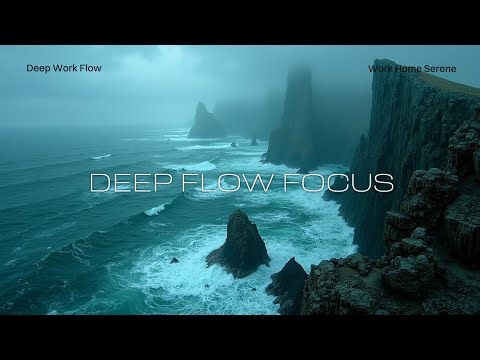 Deep Work Music for Intense Focus | Coding & Concentration | Ocean Waves & Clarity Zone