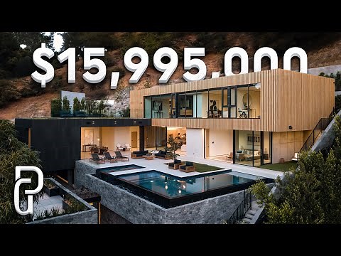 Inside This Beverly Hills $15,995,000 Modernist house! | Propertygrams Mansion Tour