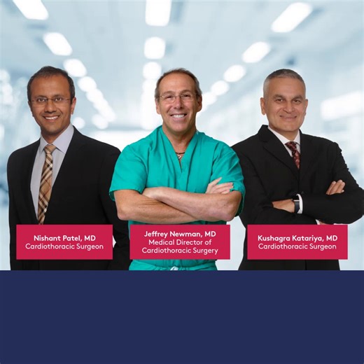 Whether it’s an emergency or scheduled heart surgery, the cardiothoracic surgeons at Palm Beach Health Network’s Heart Care of Palm Beach at Palm Beach Gardens Medical Center are here to provide life-saving care. With decades of experience performing complex heart surgeries, our team of surgeons are committed to offering some of the latest minimally-invasive procedures with the goal of providing the best possible outcomes. Visit our website to find a cardiothoracic surgeon. | Palm Beach Gardens 