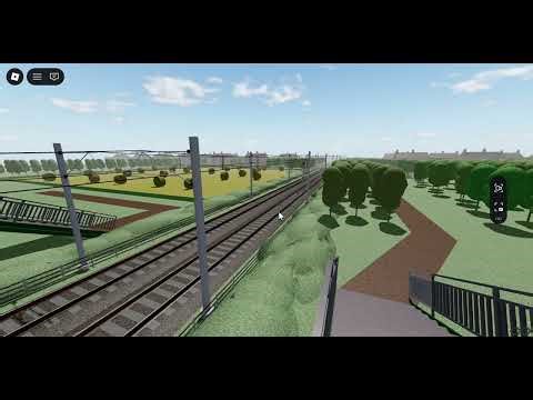 HST passing at full speed