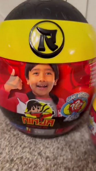 #freeproduct Ryan’s World Ninja Adventure Eggs! #ryansworld #asmr #ninjaadventure | Dream Team’s World
