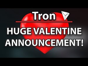 Tron (TRX) Valentine's Day Announcement! But Price Is Dropping? Here's Why! | Coin Crypto News