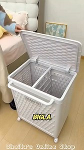 109K views · 494 reactions | ✨ Foldable Laundry Basket with Wheels #LaundryEssentials #HomeOrganization #LaundryBasket #SpaceSaving #WithWheels #AestheticHome | Sheila's online shop | Facebook