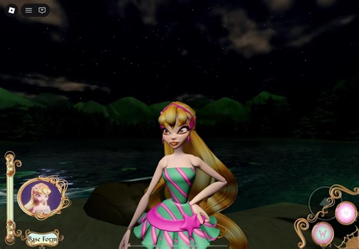 Stella's Magical Transformation in Roblox