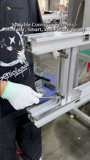 Automated Conveyor Systems Ensuring Steady Workflow #conveyor #machine #factory#automobile #cnc