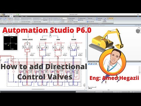 How to Add Directional Control Valve To Automation Studio (Pneumatic and Hydraulic)