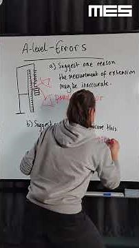 A-level Physics - Systematic and Random Errors #myedspace #science #physics #hannahdoesphysics #erc