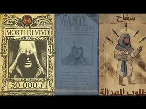 Wanted posters throughout the years