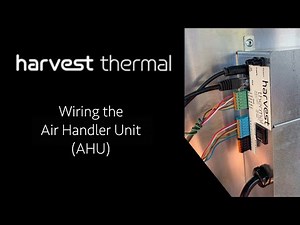 Installer Video: AHU wiring