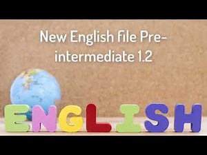 New English File Pre-Intermediate listening 1.2