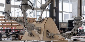 Roboter bauen neue hängende Gärten