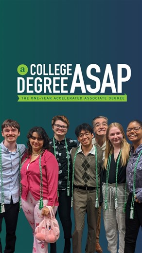 Ivy Tech Evansville | A college degree is closer than you think. 💚 Earn an associate degree in just one year through Ivy Tech’s Accelerated Associate Degree... | Instagram