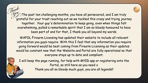 UPDATE 06.01.2026: WAPOL Licensing has now updated their website with the updated instructional information required for your licensing needs. With this going forward I would recommend it best to grab the updated information you require from Licensing's Website so to keep you up to date to remain compliant. I am not fully tapping out, still being available to guide those onto MYID app and the Portal when needed. For those not wanting to utilise MYID App I will update you all when 2 Factor Authen
