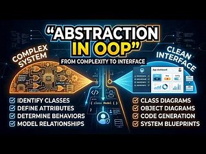 Abstraction in OOP Explained | Simplifying Complex Systems